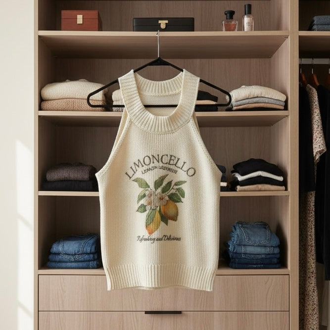 Top en maille 🍋