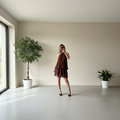 Robe Dos Nu à Pois